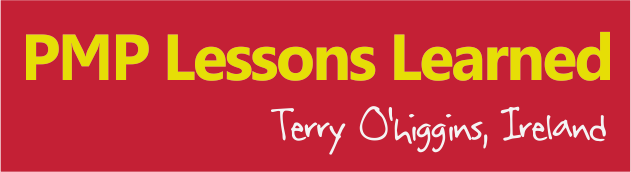 pmp lessons learned terry ohiggins