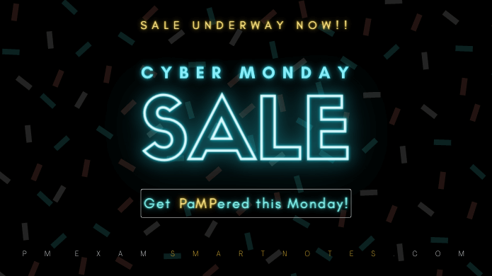 pm exam smart notes pm prep cast simulator cyber monday deal
