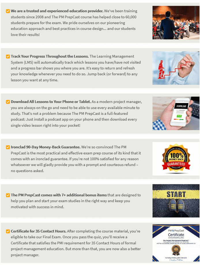 PM PrepCast for new PMP exam 2021, MORE benefits here