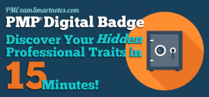 pmp digital badge professional traits