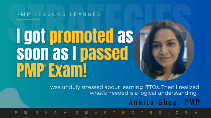 PMP helped me get promoted says Ankita